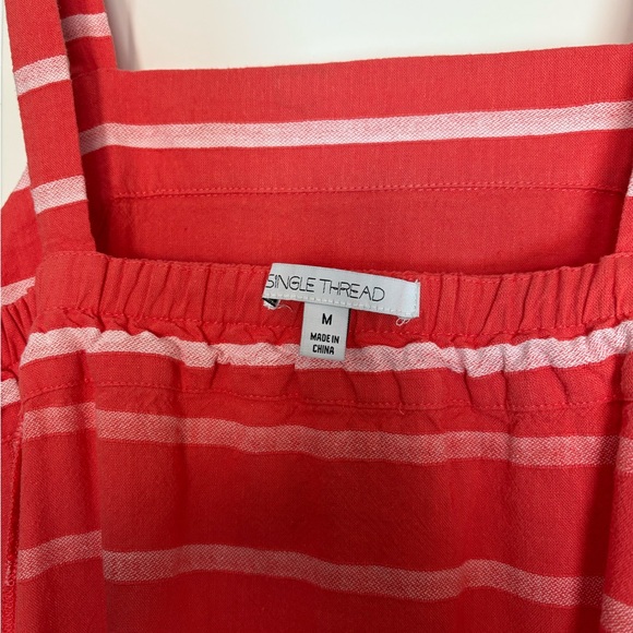 Striped Red Sundress - Picture 2 of 2